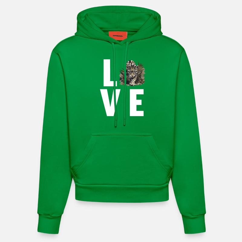 Nebelparder nébelpard néopard nébuleux - Sweat à capuche bio ajusté fabriqué en UE - City Green