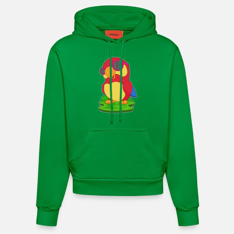 Lunettes de soleil Parrot - Sweat à capuche bio ajusté fabriqué en UE - City Green
