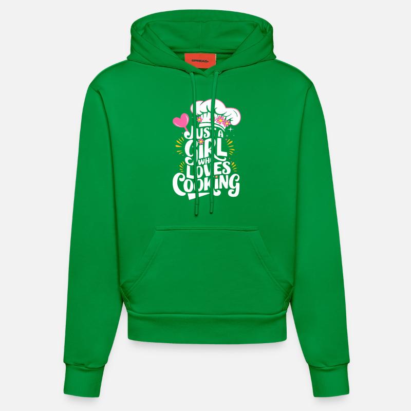 Chef cuisinier Cheff Bäker - Sweat à capuche bio ajusté fabriqué en UE - City Green