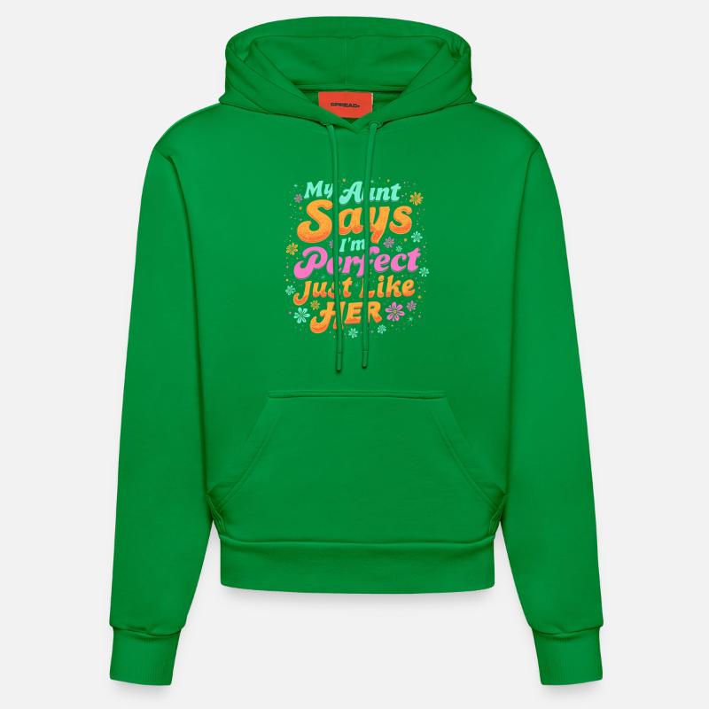PARFAIT - Sweat à capuche bio ajusté fabriqué en UE - City Green