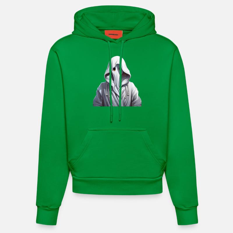 GEIST - Sweat à capuche bio ajusté fabriqué en UE - City Green