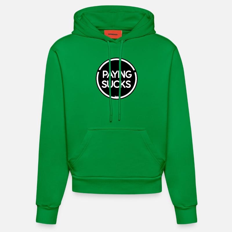 Payer, c’est bête - Sweat à capuche bio ajusté fabriqué en UE - City Green
