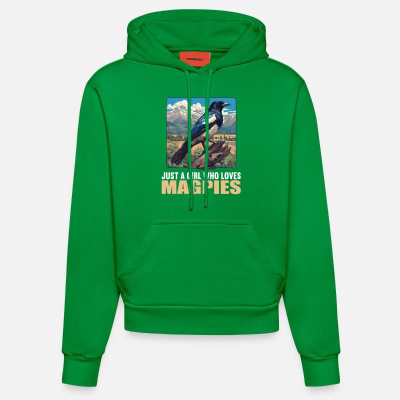 Pies Pie - Sweat à capuche bio ajusté fabriqué en UE - City Green