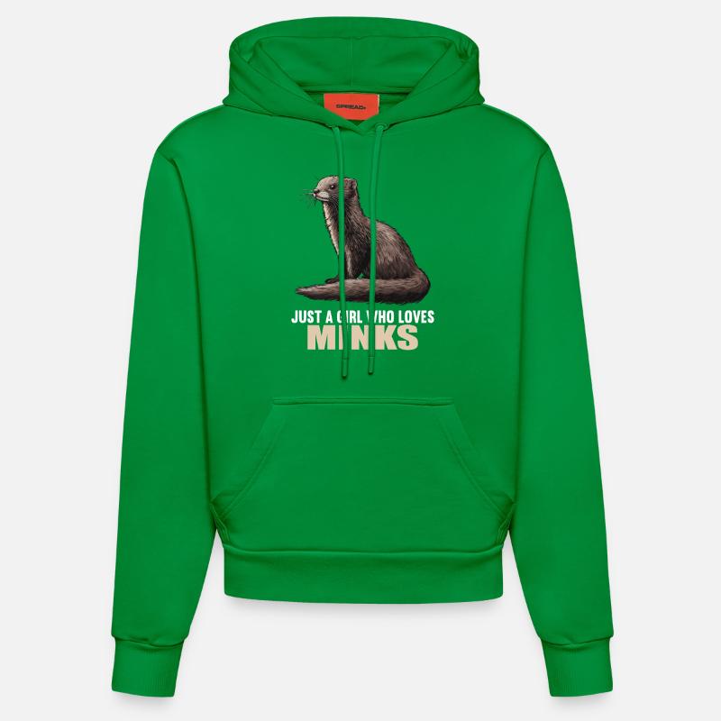 Vison Vison - Sweat à capuche bio ajusté fabriqué en UE - City Green