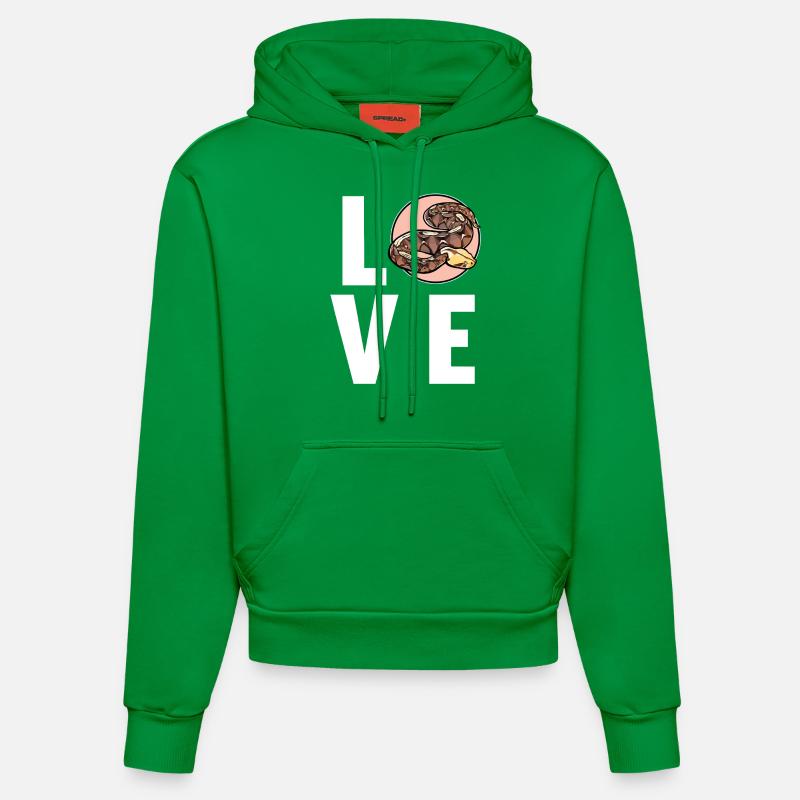 Gabon Vipers Gabon Vipers - Sweat à capuche bio ajusté fabriqué en UE - City Green
