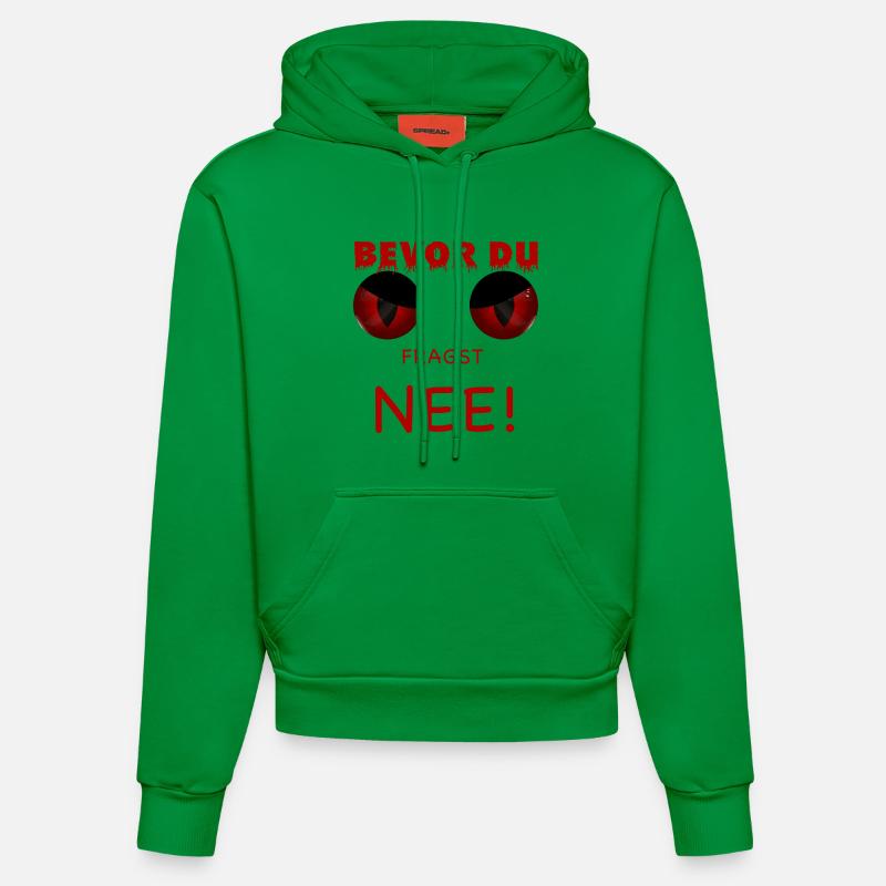 Avant que vous ne demandiez - non - Sweat à capuche bio ajusté fabriqué en UE - City Green