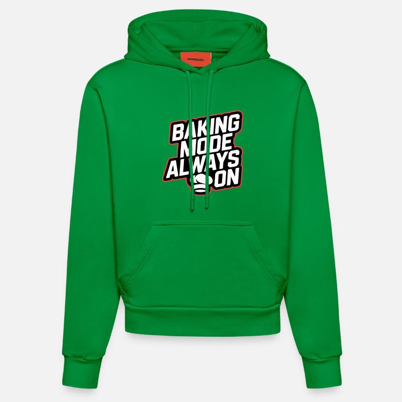 Mode de cuisson toujours activé - Sweat à capuche bio ajusté fabriqué en UE - City Green