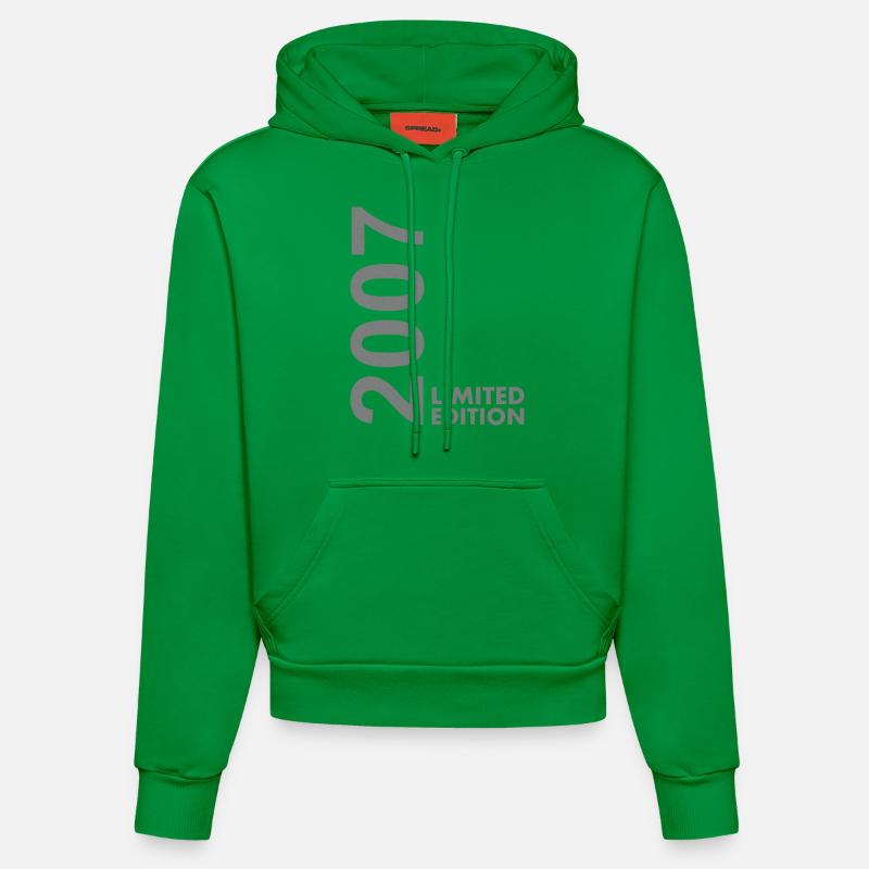 2007 Édition limitée - Sweat à capuche bio ajusté fabriqué en UE - City Green