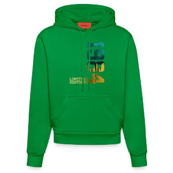 42ND BIRTHDAY LIMITED EDITION 1984 - Organic Fitted Hoodie Made in EU - City Green - Front