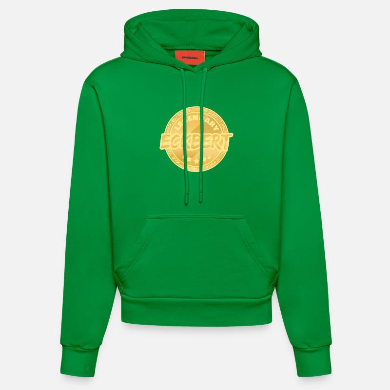 Eckbert - Sweat à capuche bio ajusté fabriqué en UE - City Green