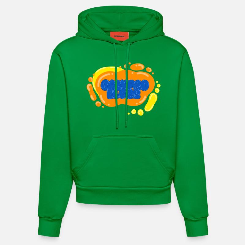 Calypso Blous - Calypso Blous - Sweat à capuche bio ajusté fabriqué en UE - City Green