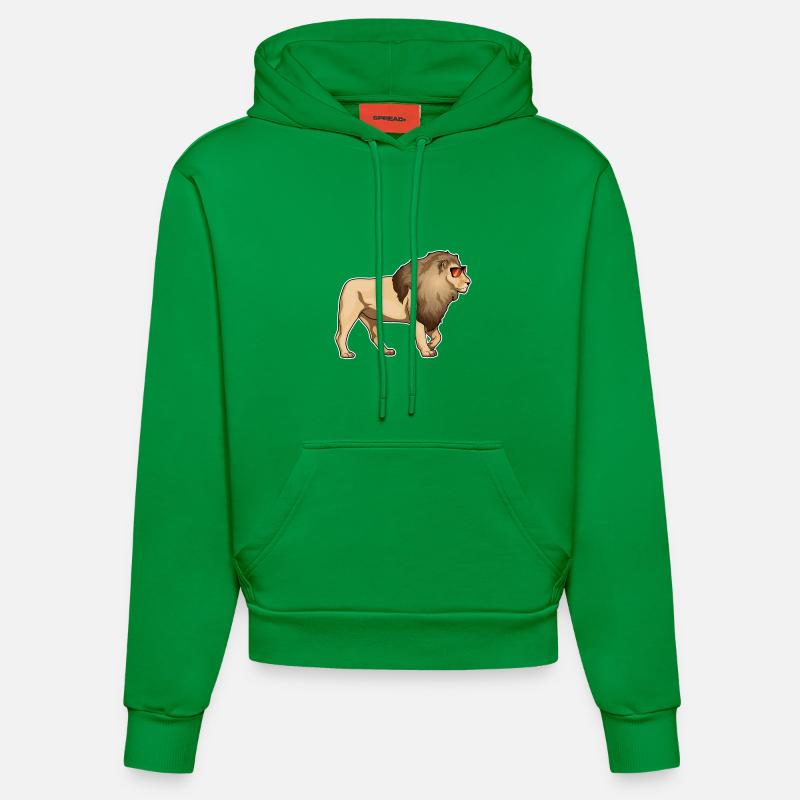 Lunettes de soleil Leo - Sweat à capuche bio ajusté fabriqué en UE - City Green