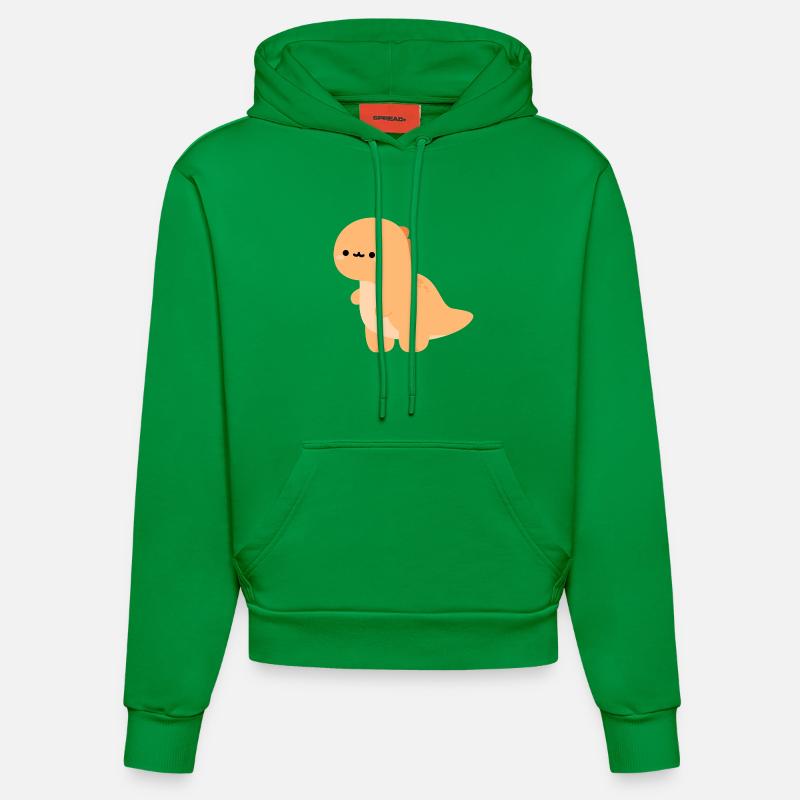 Bébé Tyrannosaurus rex Teddy - Sweat à capuche bio ajusté fabriqué en UE - City Green