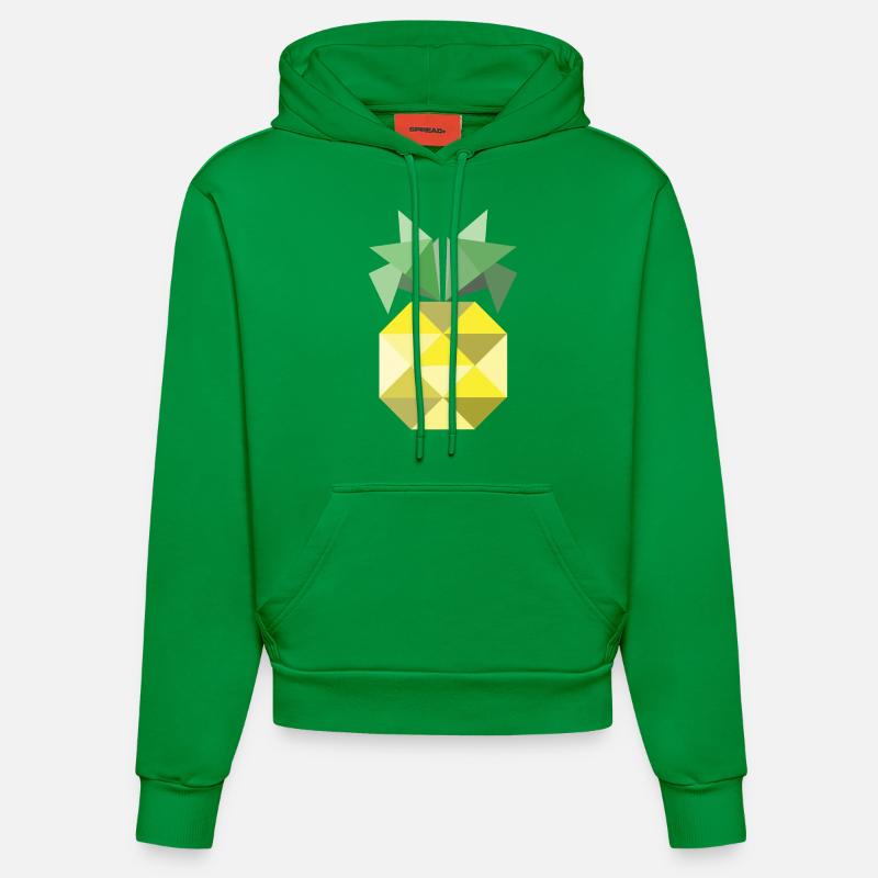 C'est un ananas! - Sweat à capuche bio ajusté fabriqué en UE - City Green