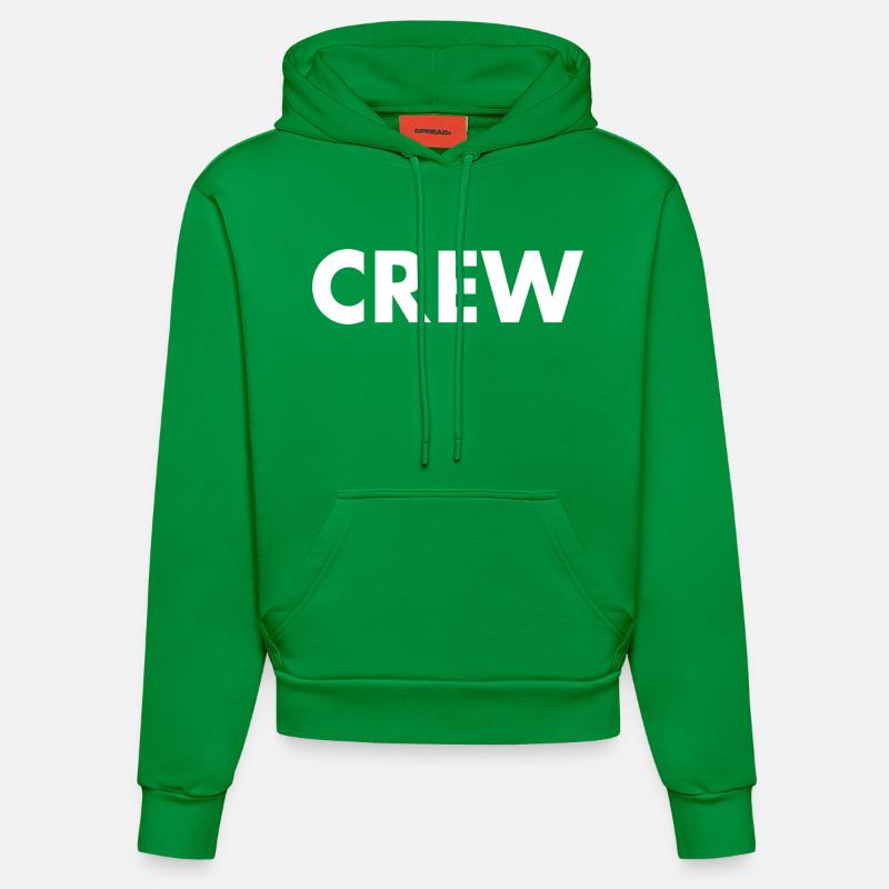 Crew - Sweat à capuche bio ajusté fabriqué en UE - City Green