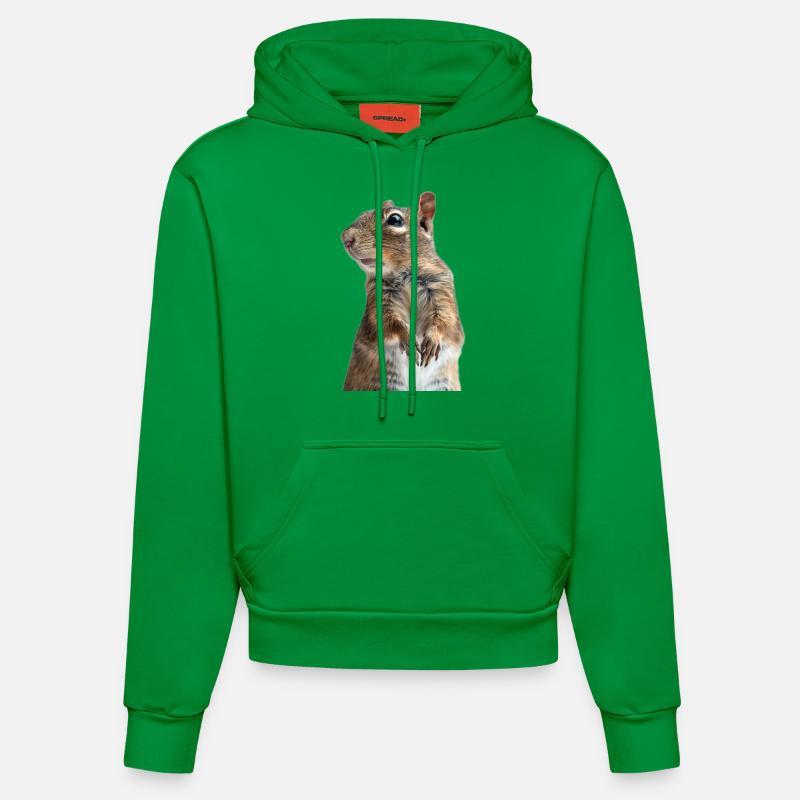 Agouti - Sweat à capuche bio ajusté fabriqué en UE - City Green