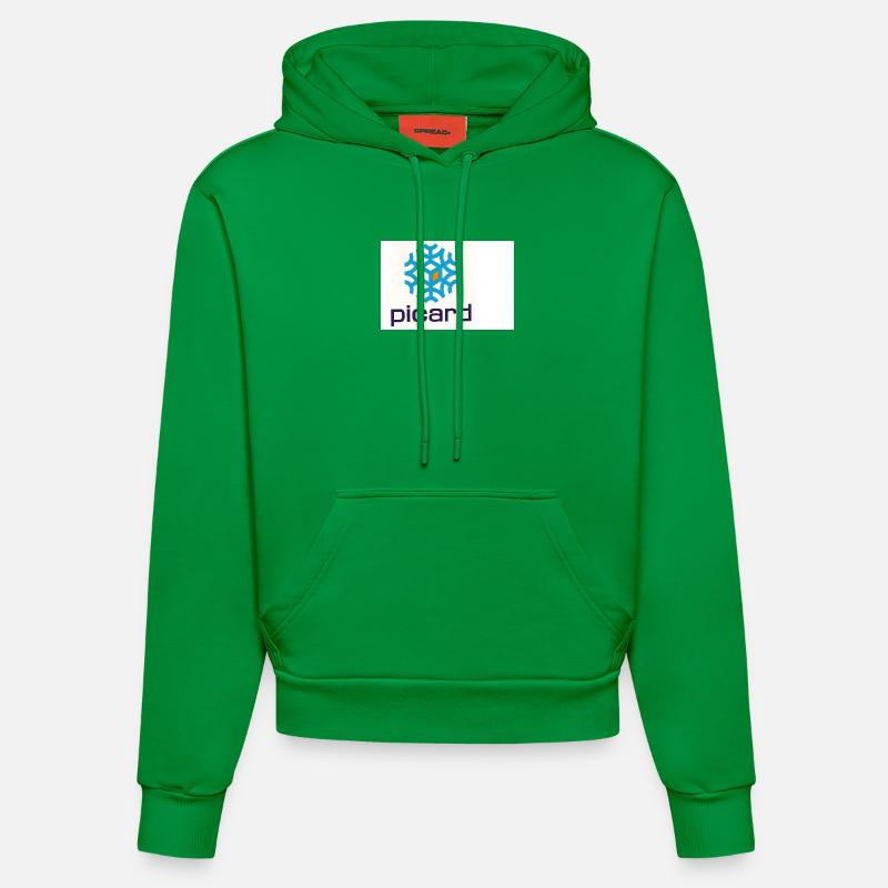 picard - Sweat à capuche bio ajusté fabriqué en UE - City Green