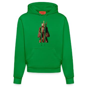 Irish Setter - Organic Fitted Hoodie Made in EU - City Green - Vorne