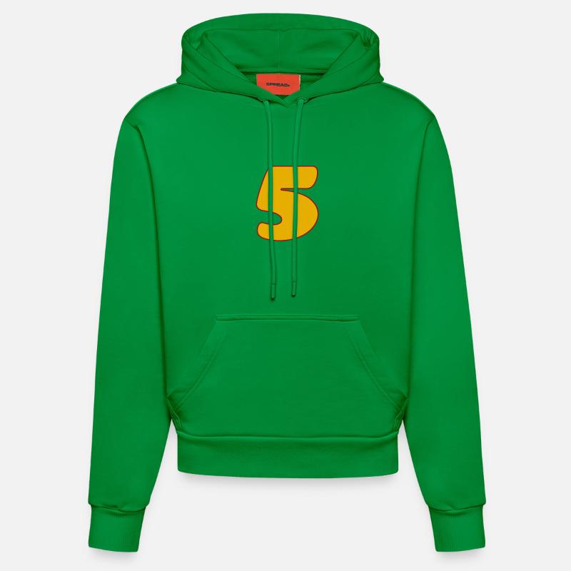 5 - Sweat à capuche bio ajusté fabriqué en UE - City Green