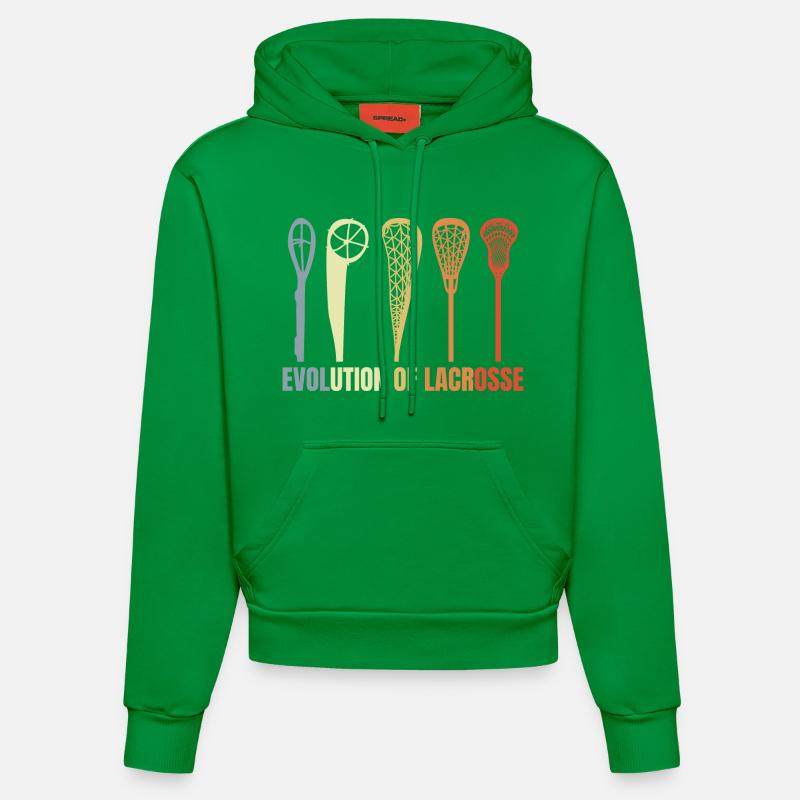 Évolution de la crosse - Sweat à capuche bio ajusté fabriqué en UE - City Green