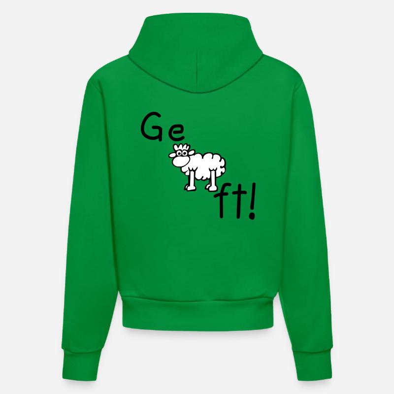 Fait! - Sweat à capuche bio ajusté fabriqué en UE - City Green