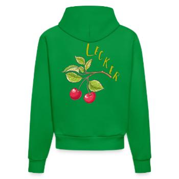 Cerises - Sweat à capuche bio ajusté fabriqué en UE - City Green - Dos