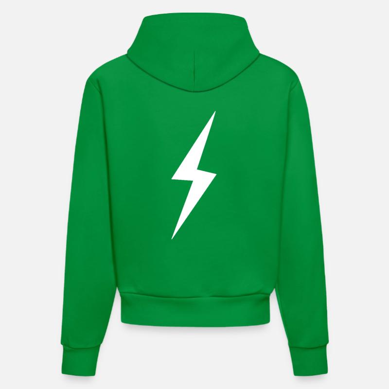 foudre - Sweat à capuche bio ajusté fabriqué en UE - City Green