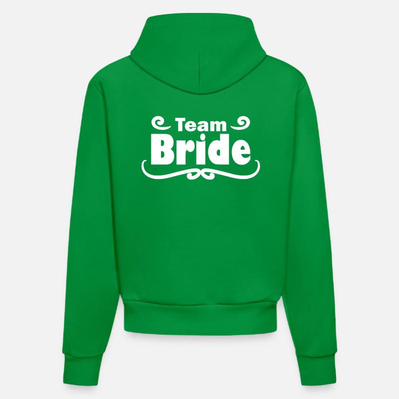 Équipe Bride - Sweat à capuche bio ajusté fabriqué en UE - City Green