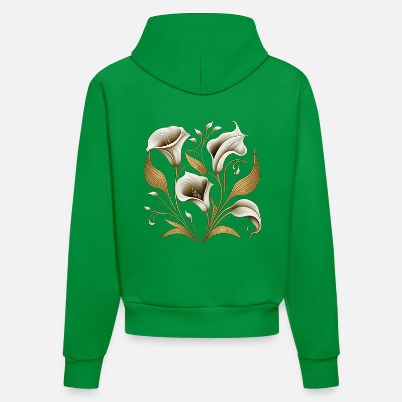 Lis - Sweat à capuche bio ajusté fabriqué en UE - City Green