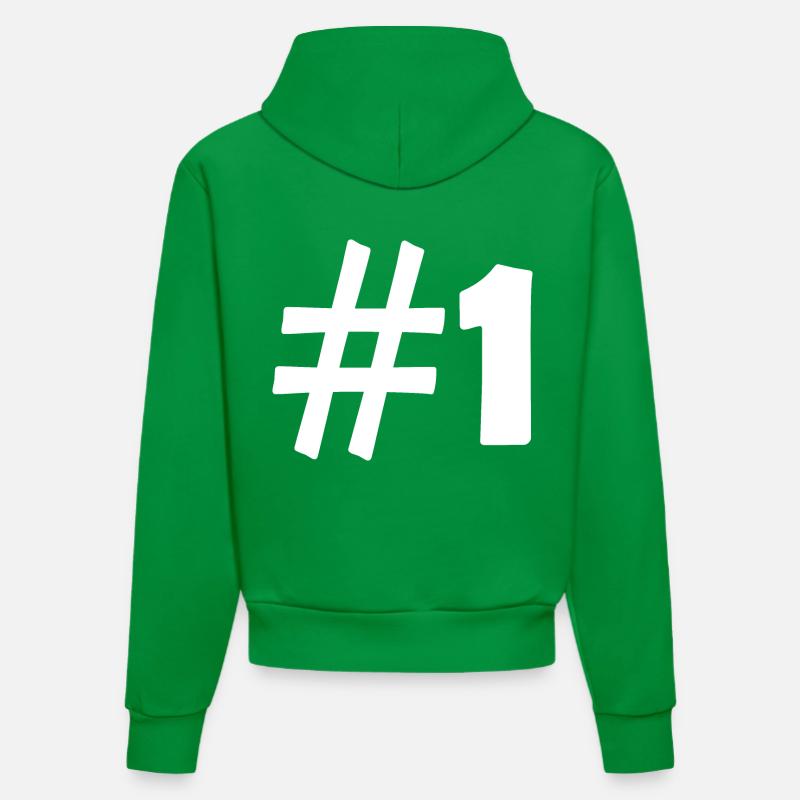 #1 - Sweat à capuche bio ajusté fabriqué en UE - City Green