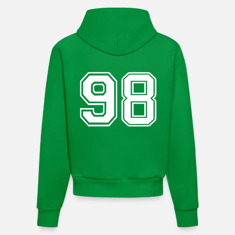 98 - Sweat à capuche bio ajusté fabriqué en UE - City Green