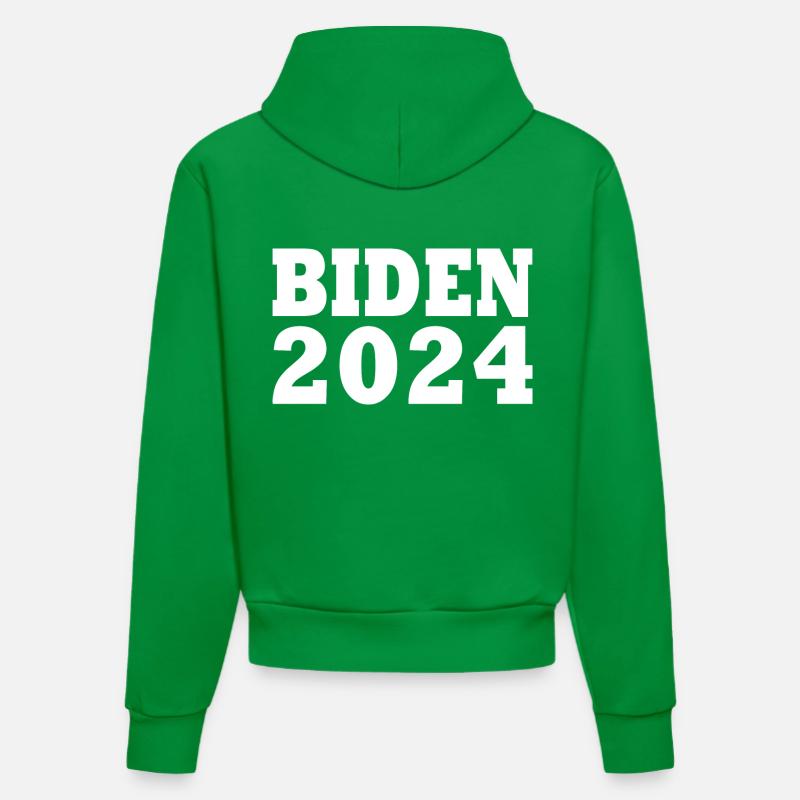 Joe biden 2024 - Sweat à capuche bio ajusté fabriqué en UE - City Green