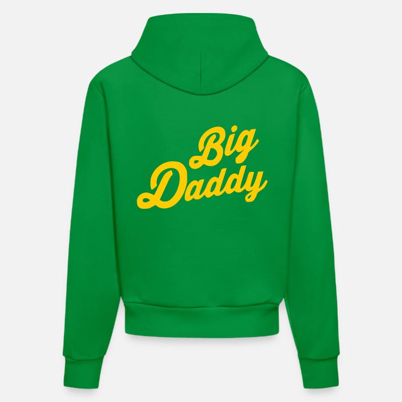 Big daddy - Sweat à capuche bio ajusté fabriqué en UE - City Green