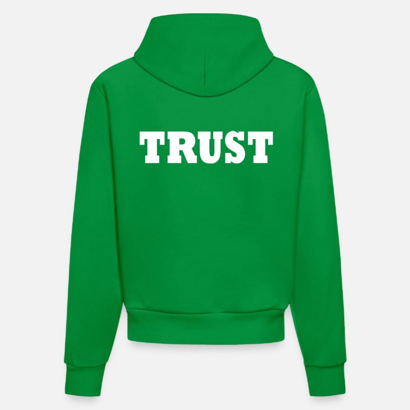 Trust - Sweat à capuche bio ajusté fabriqué en UE - City Green