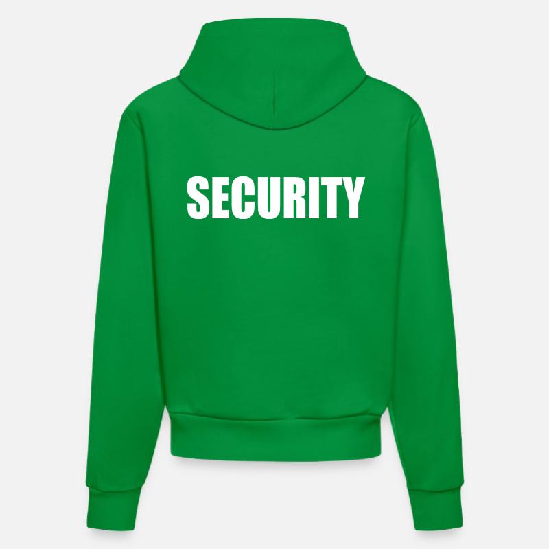 Security - Sweat à capuche bio ajusté fabriqué en UE - City Green