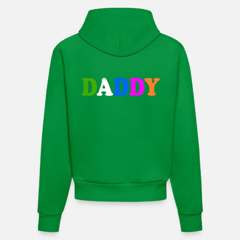 Daddy - Sweat à capuche bio ajusté fabriqué en UE - City Green