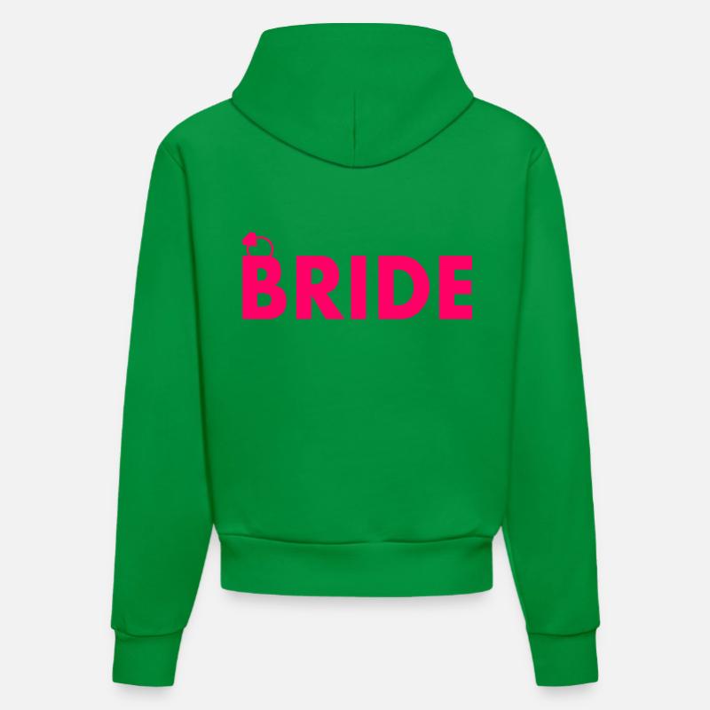Bride - Sweat à capuche bio ajusté fabriqué en UE - City Green