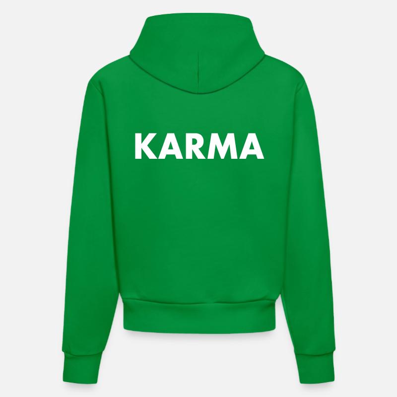 Karma - Sweat à capuche bio ajusté fabriqué en UE - City Green