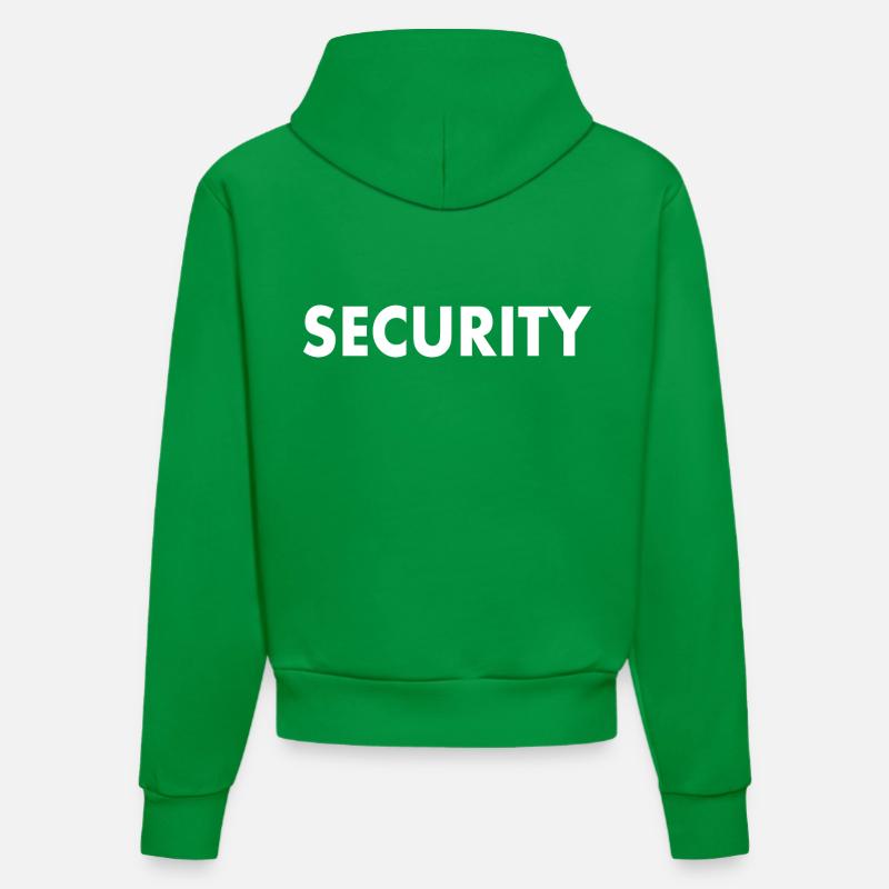 Security - Sweat à capuche bio ajusté fabriqué en UE - City Green