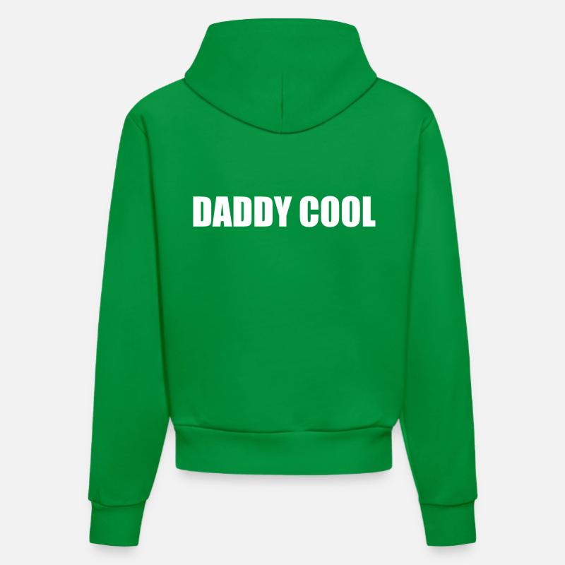 Daddy cool - Sweat à capuche bio ajusté fabriqué en UE - City Green