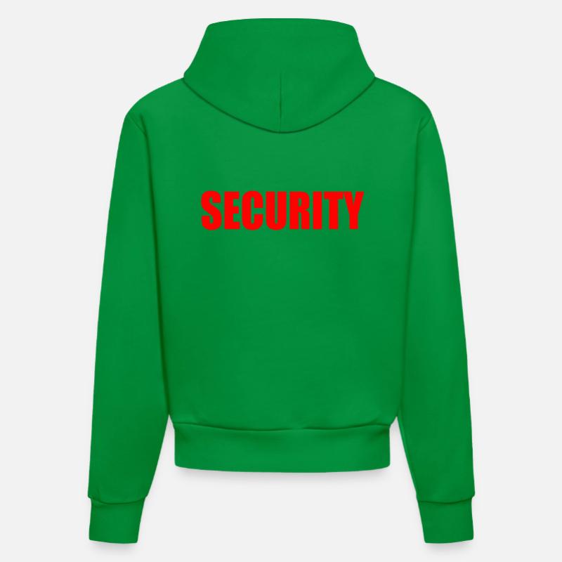 Security - Sweat à capuche bio ajusté fabriqué en UE - City Green