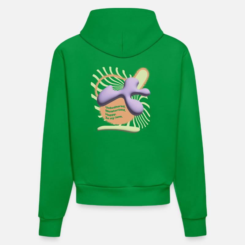 T-shirt 3D Bubble Statement - Sweat à capuche bio ajusté fabriqué en UE - City Green