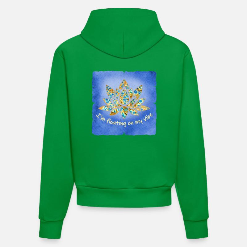 Lotus E 243 - Sweat à capuche bio ajusté fabriqué en UE - City Green