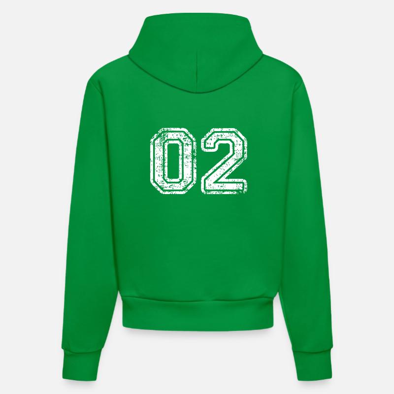 02 - Sweat à capuche bio ajusté fabriqué en UE - City Green