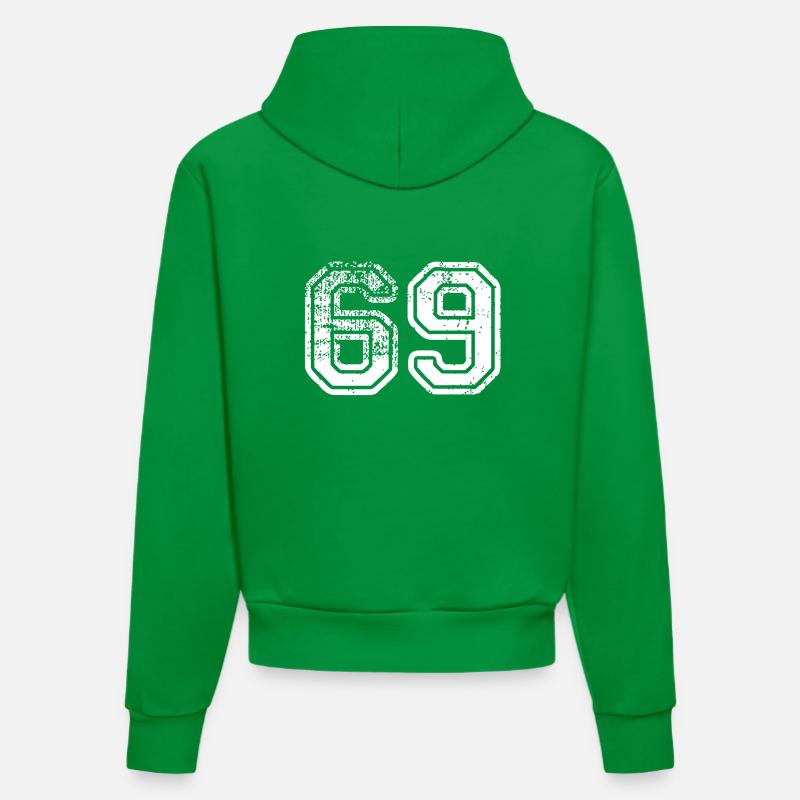 69 - Sweat à capuche bio ajusté fabriqué en UE - City Green