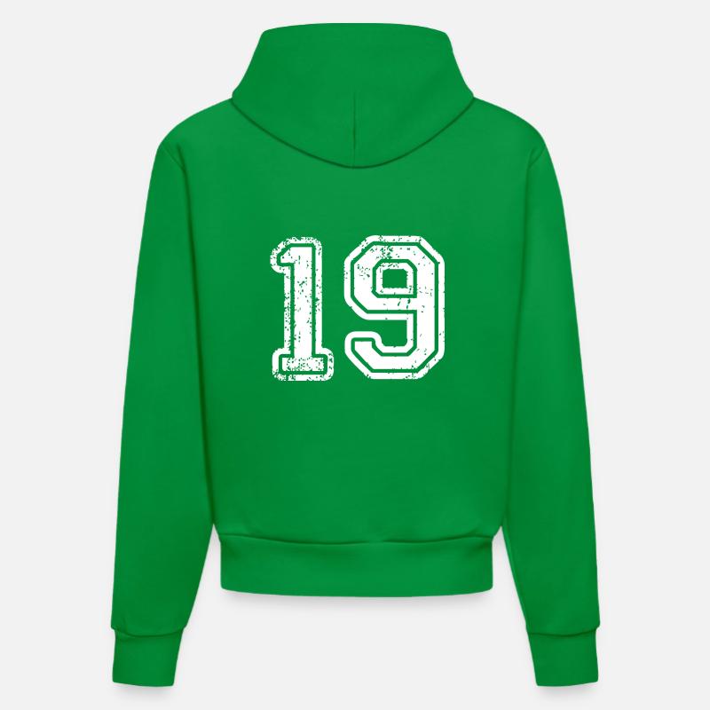 19 - Sweat à capuche bio ajusté fabriqué en UE - City Green