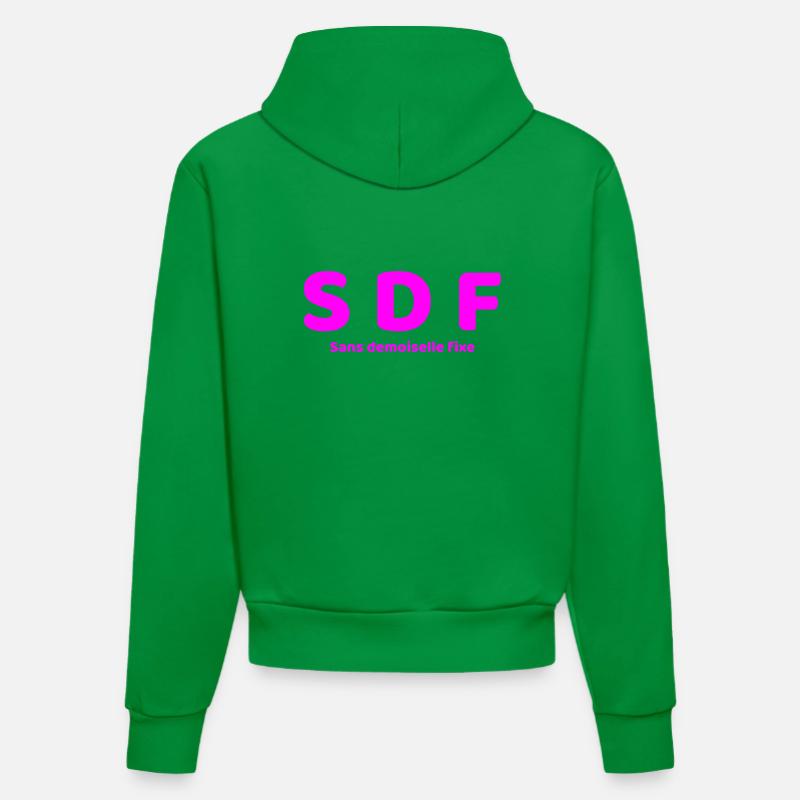 SDF - Sweat à capuche bio ajusté fabriqué en UE - City Green