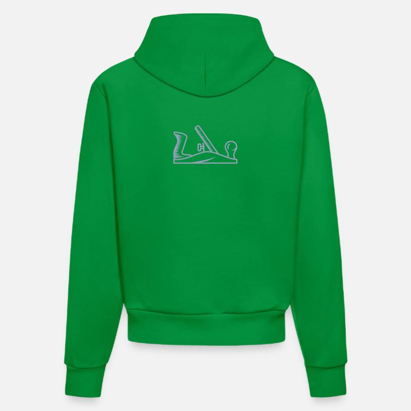 Planer Design Charpentier Charpentier - Sweat à capuche bio ajusté fabriqué en UE - City Green