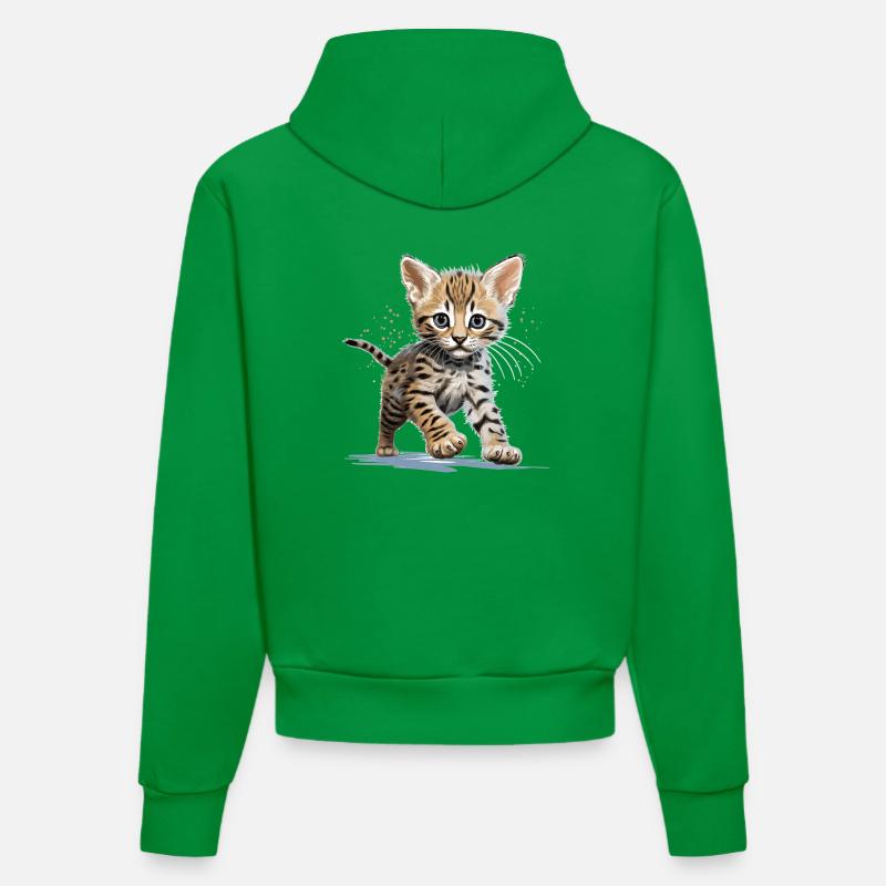 Savane - Sweat à capuche bio ajusté fabriqué en UE - City Green
