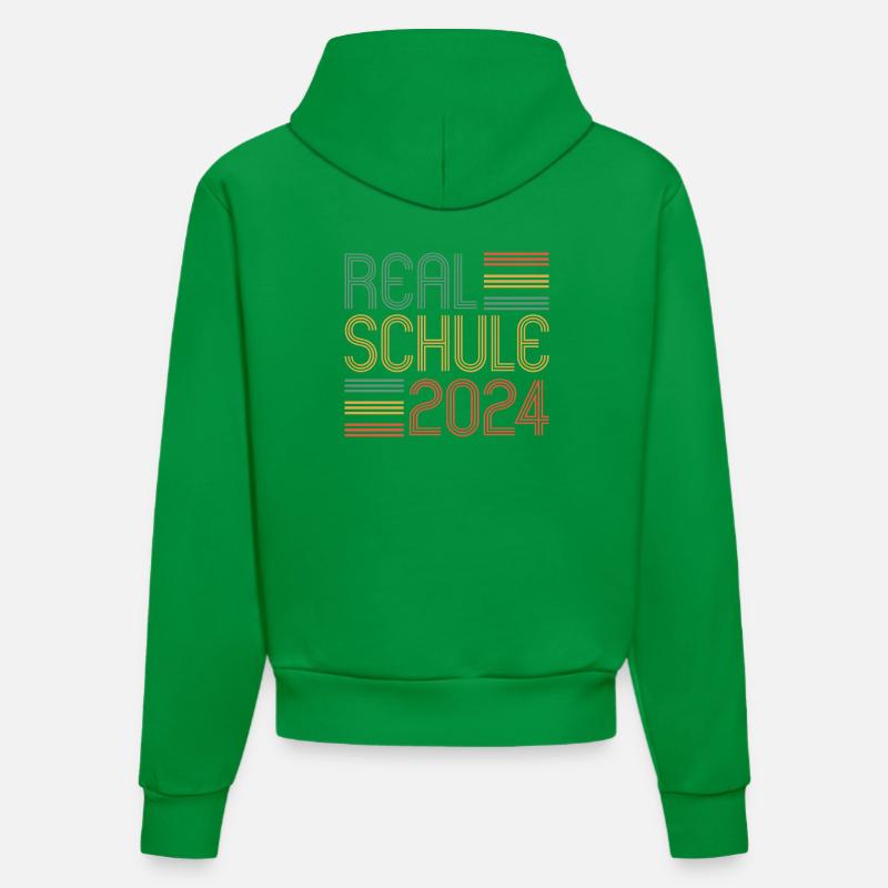 Lycée Jeunes Filles Lycée 2024 - Sweat à capuche bio ajusté fabriqué en UE - City Green